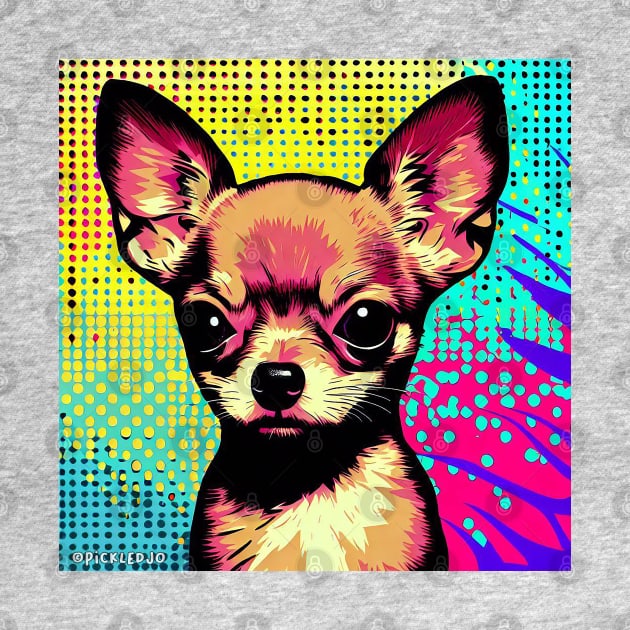 Chihuahua Pop Art by Sketchy